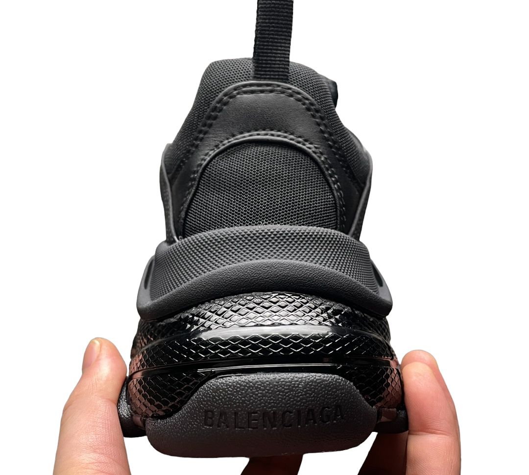 Balenciaga Triple S Clear Sole Sneaker In Black、mysite、Cacoeks