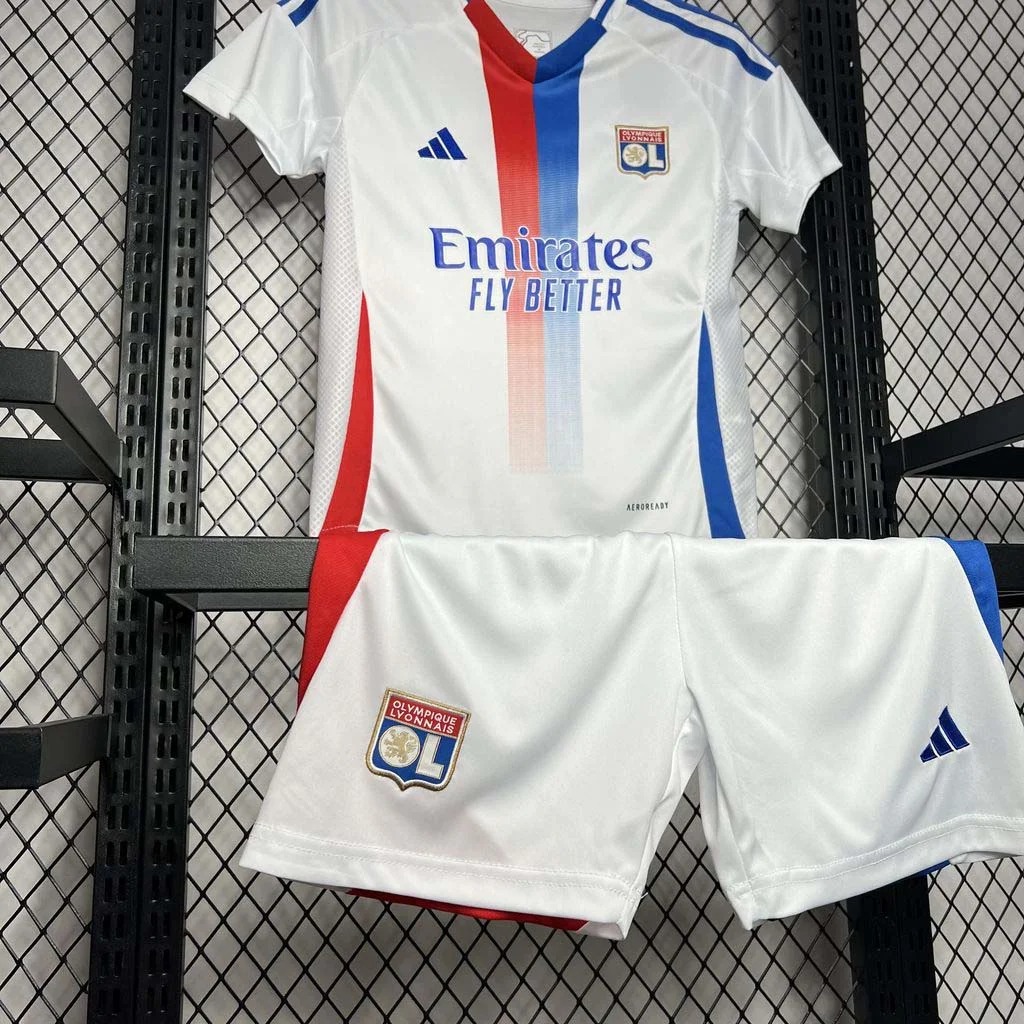 2024/2025 Lyon Home Football Shirt 1:1 Thai Quality Kids Size:football jersey mysite: unitedjerseyfootball 邓江浪:football