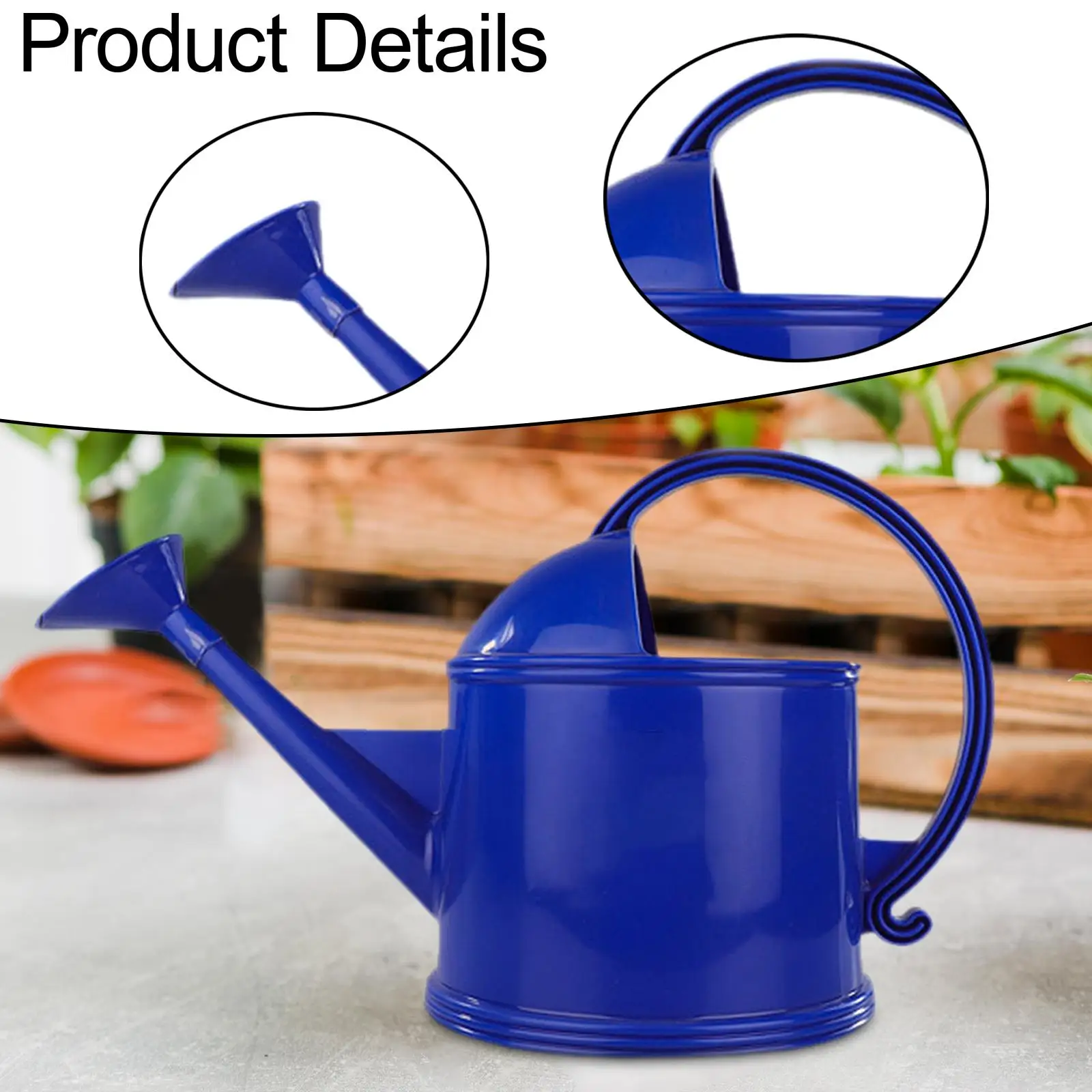 Watering Can PP Resin Gardening Tool for House Flower Courtyards Vegetables
