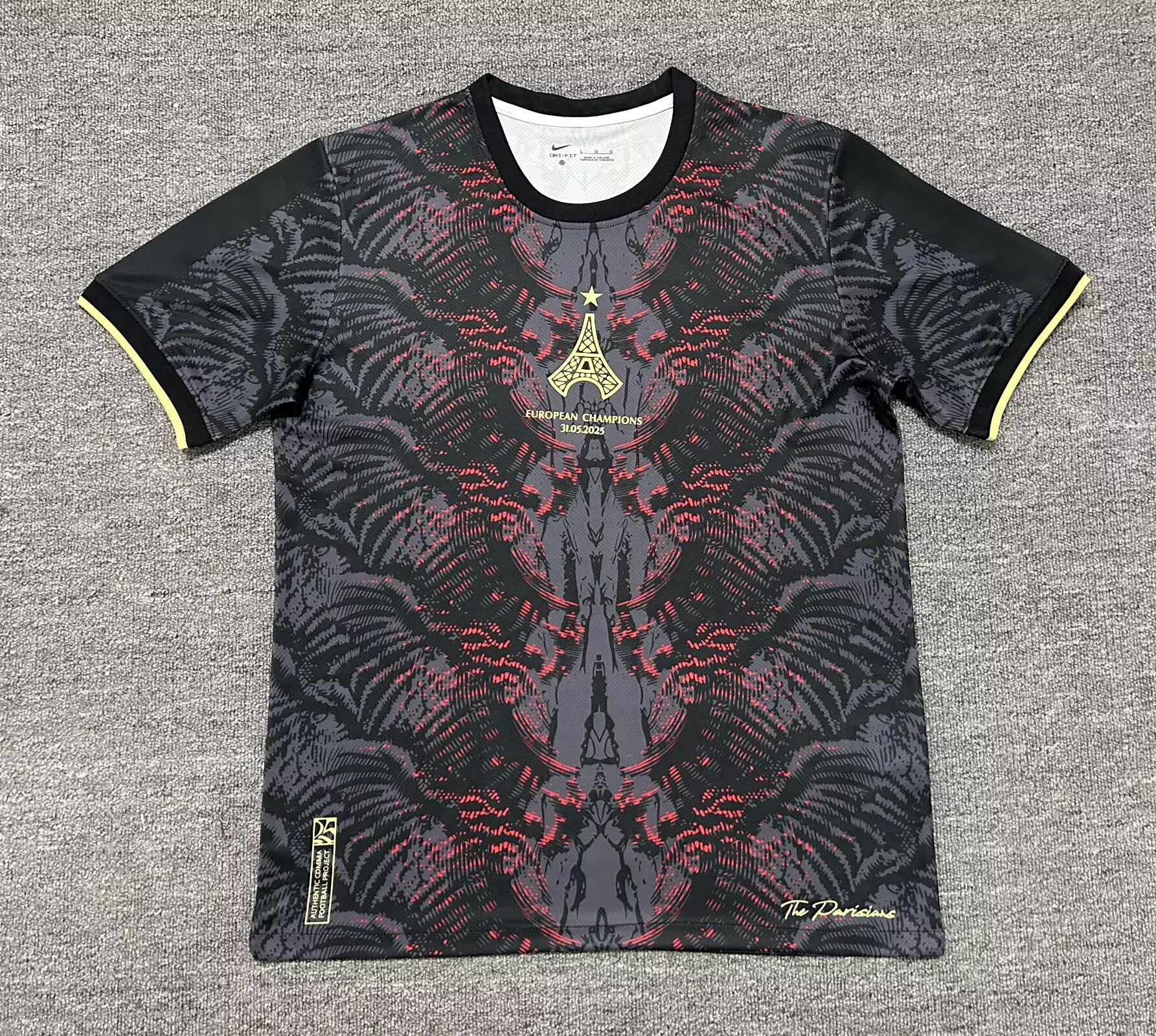 2025/2026 Psg Paris Saint-Germain UEFA Champions League Commemorative Edition Football Shirt 1:1 Thai Quality:football jersey mysite: unitedjerseyfootball 邓江浪:football