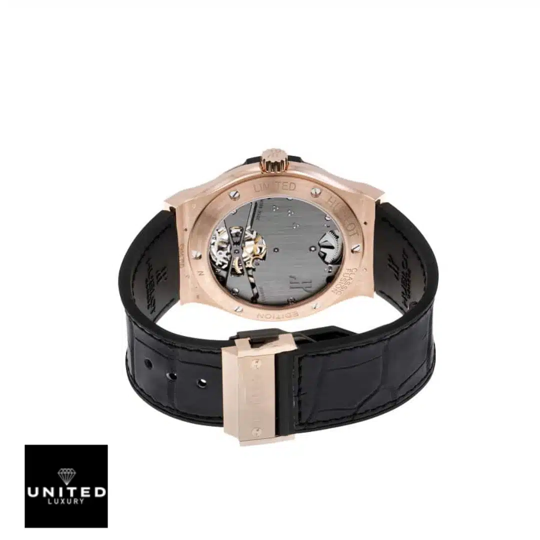 Hublot Tourbillon White Replica Yeni Proje 4 9 Hublot Classic Fusion Tourbillon 505.OX.2610.LR Black Leather Bracelet Replica