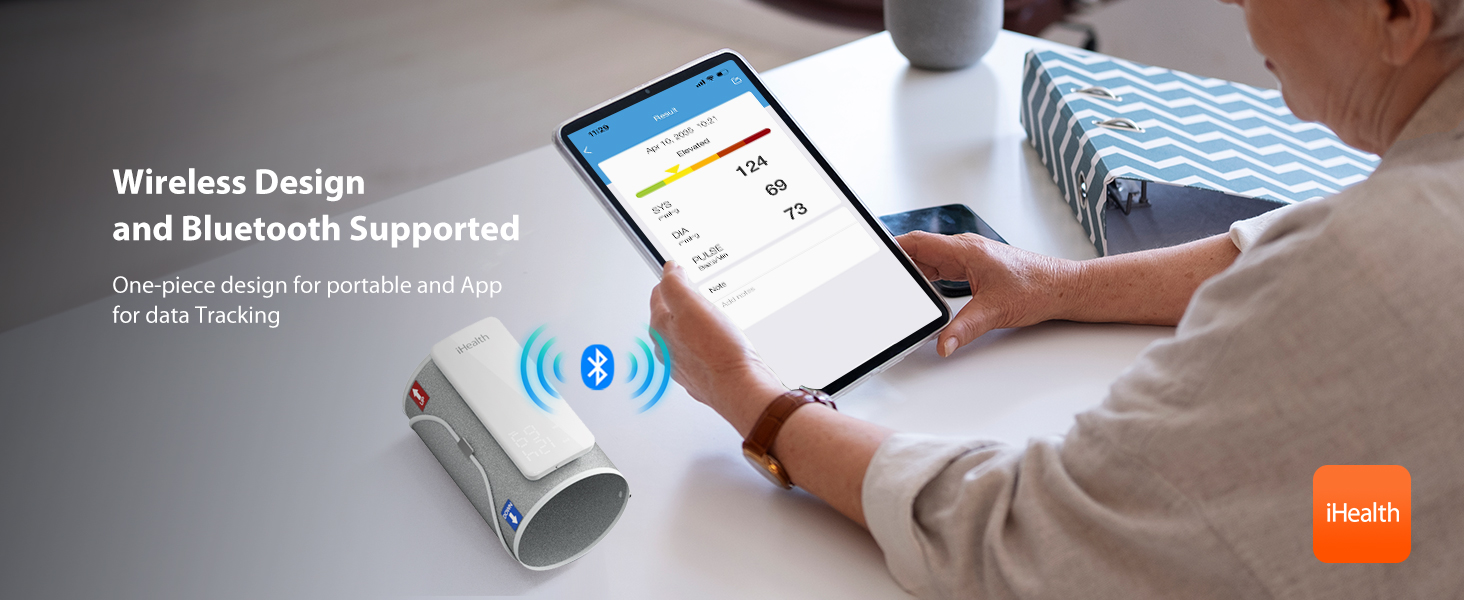 blood pressure monitor bluetooth