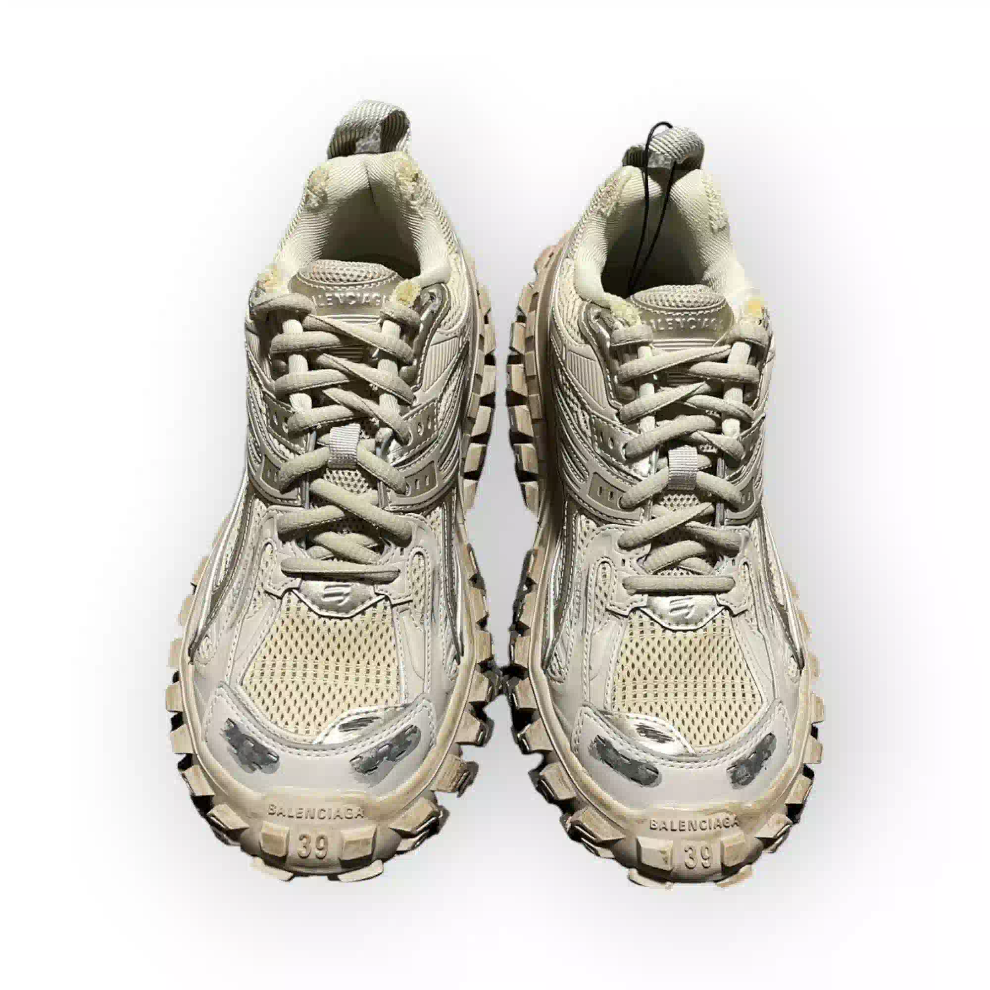 Balenciaga Bouncer Sneaker in Dirty Brown、mysite、Cacoeks