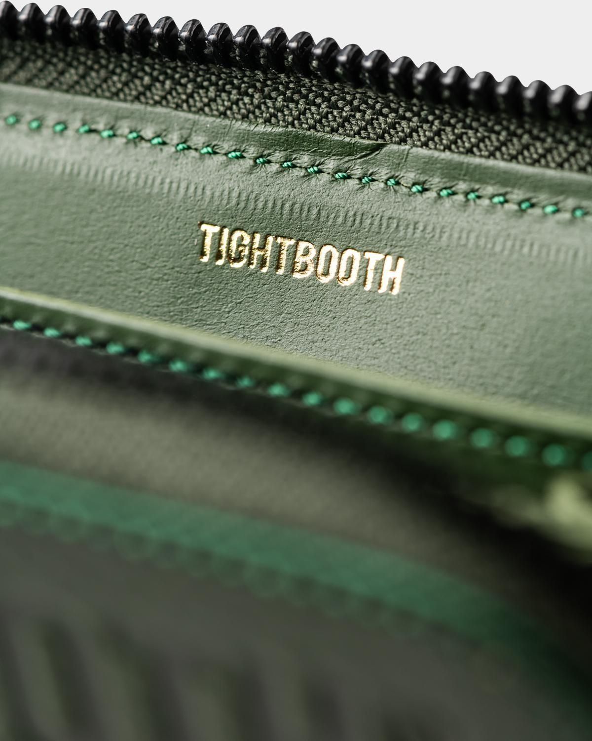 TIGHTBOOTH 25S/S LEATHER ZIP WALLET  SS25-A06 