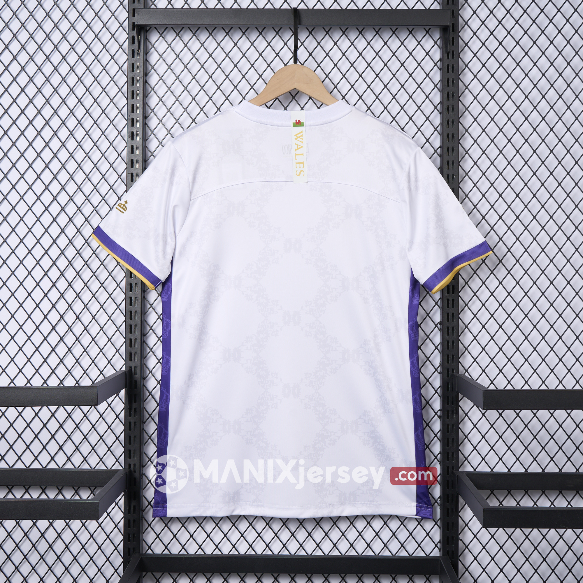 ManixJersey.com | Real Madrid 2024-25 COMMA Gareth Bale Jersey - Fans Version -Customize Name, Number and Patch | Worldwide Shipping