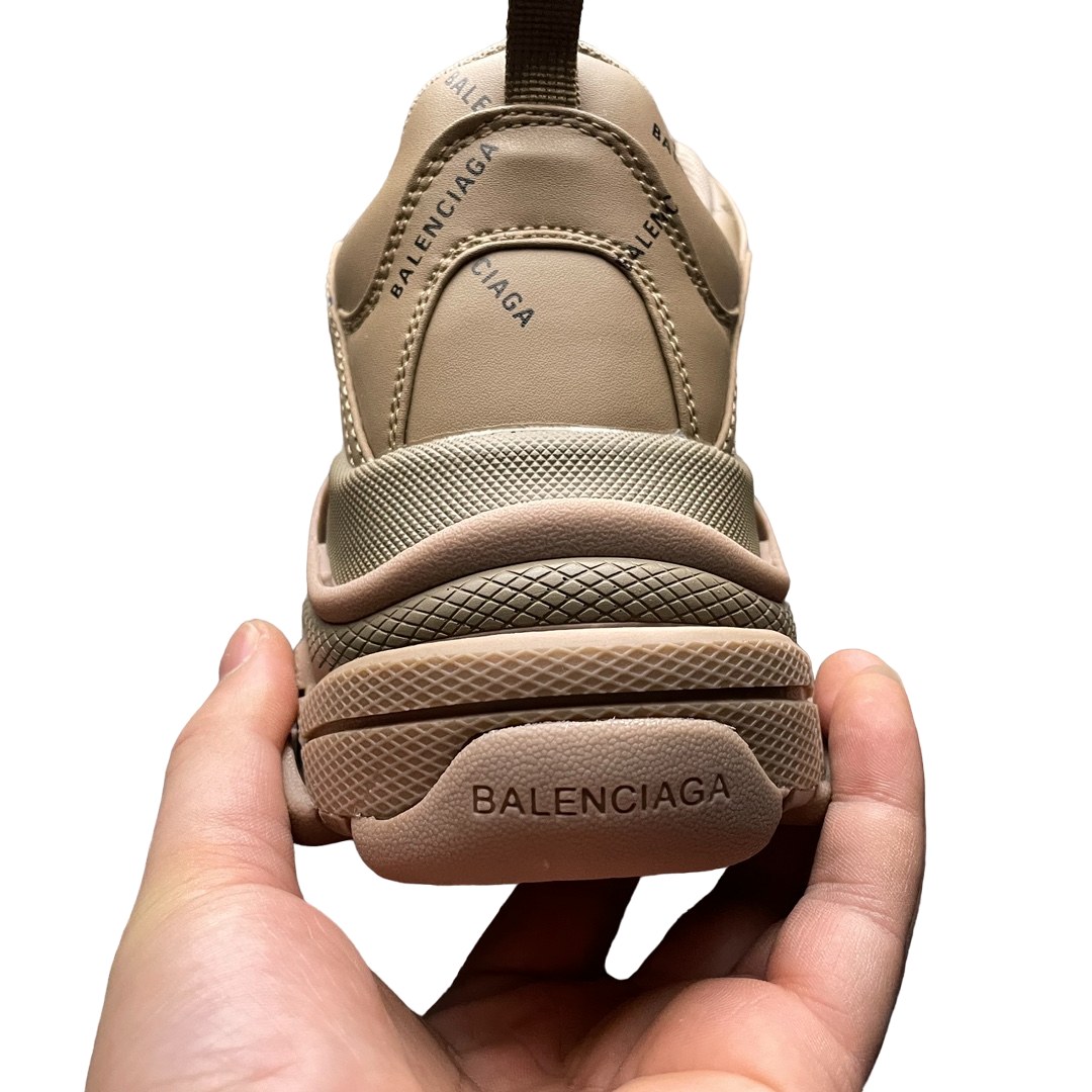 Balenciaga Triple S Sneaker In Brown、mysite、Cacoeks