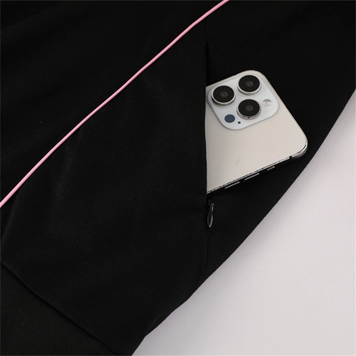 UltraTrikot-INT M.A.M 25-26 Long Sleeves Training Hoodie Set - Black Hoodie + Pants