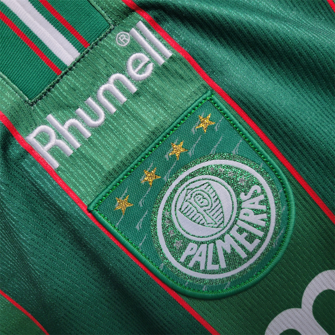 Higojerseys-Retro Palmeiras 1999 Home Stadium Jersey - Liberator Cup Champion