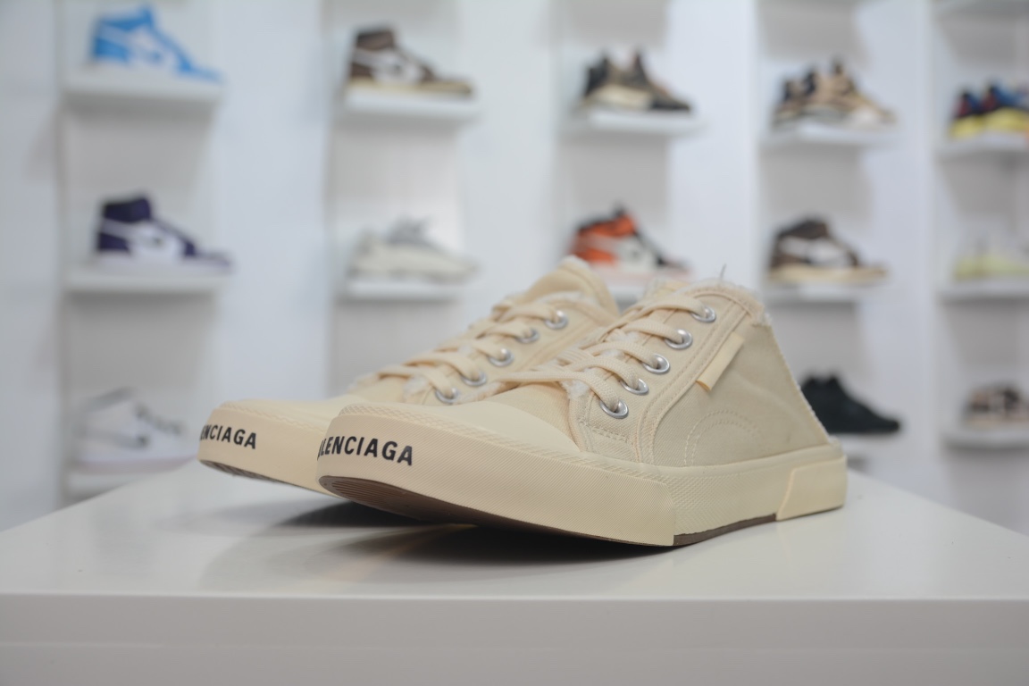 Balenciaga Paris Trainer Mule White、mysite、Cacoeks