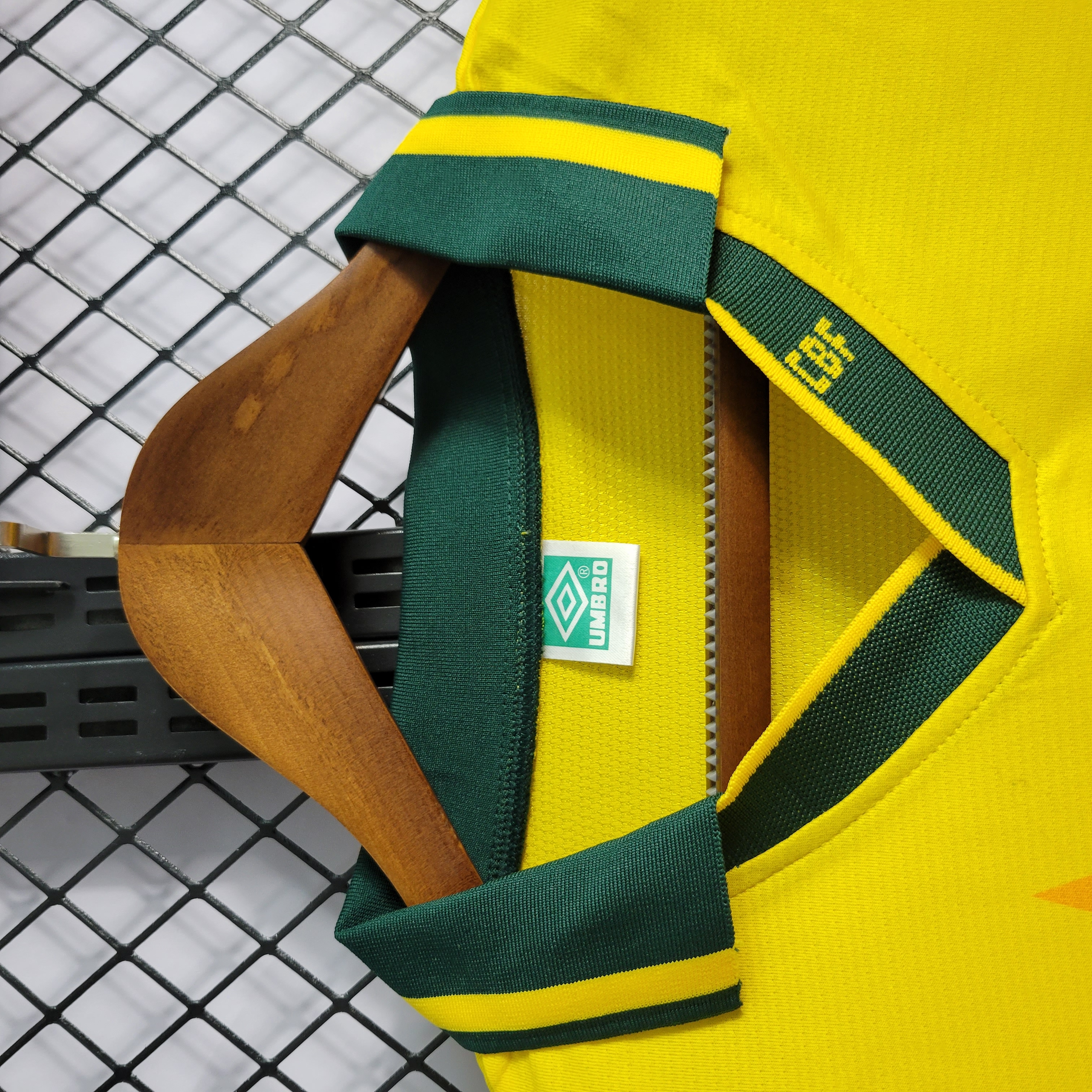 GlobeJersey-Retro Brazil 1994 Home Stadium Jersey