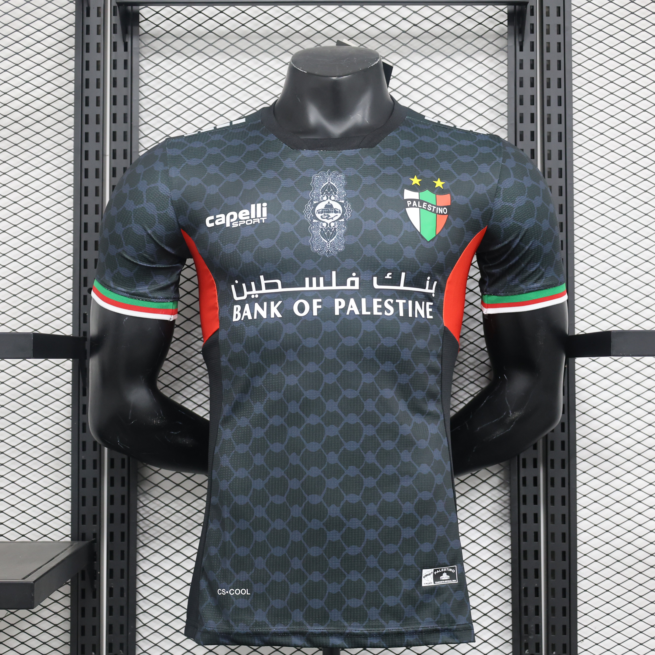 Higojerseys-Club Deportivo Palestino 2024 Away Jersey - Player Version