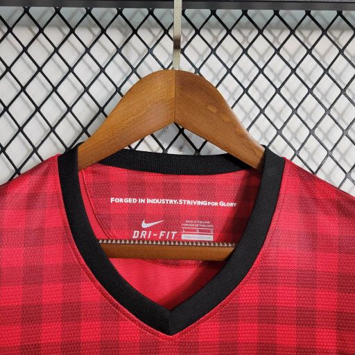 ManixJersey.com | Retro Manchester United 12-13 Home Stadium Jersey -Customize Name, Number and Patch | Worldwide Shipping