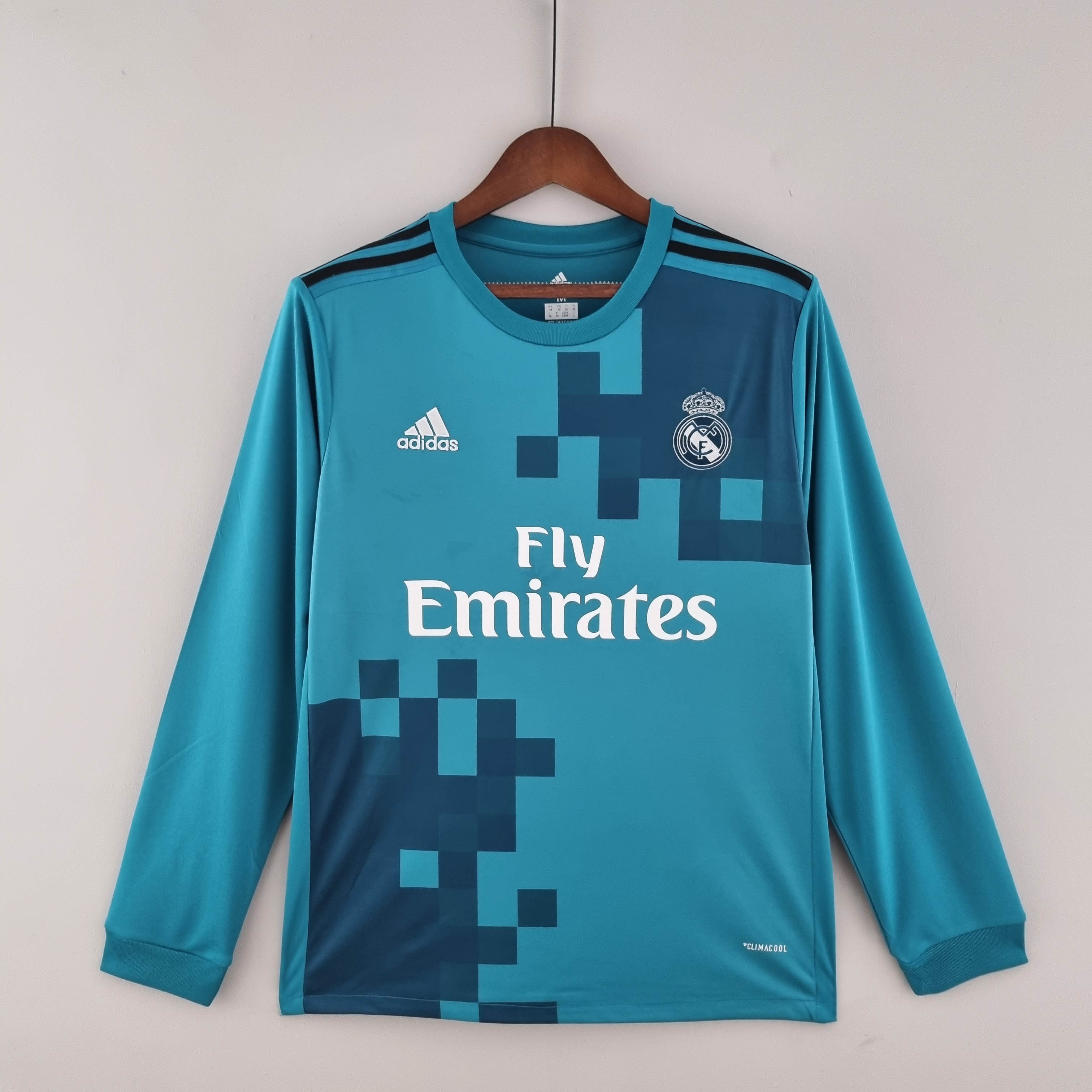2017/2018 Retro Long Sleeve Real Madrid Third Away:football jersey mysite: unitedjerseyfootball 邓江浪:football