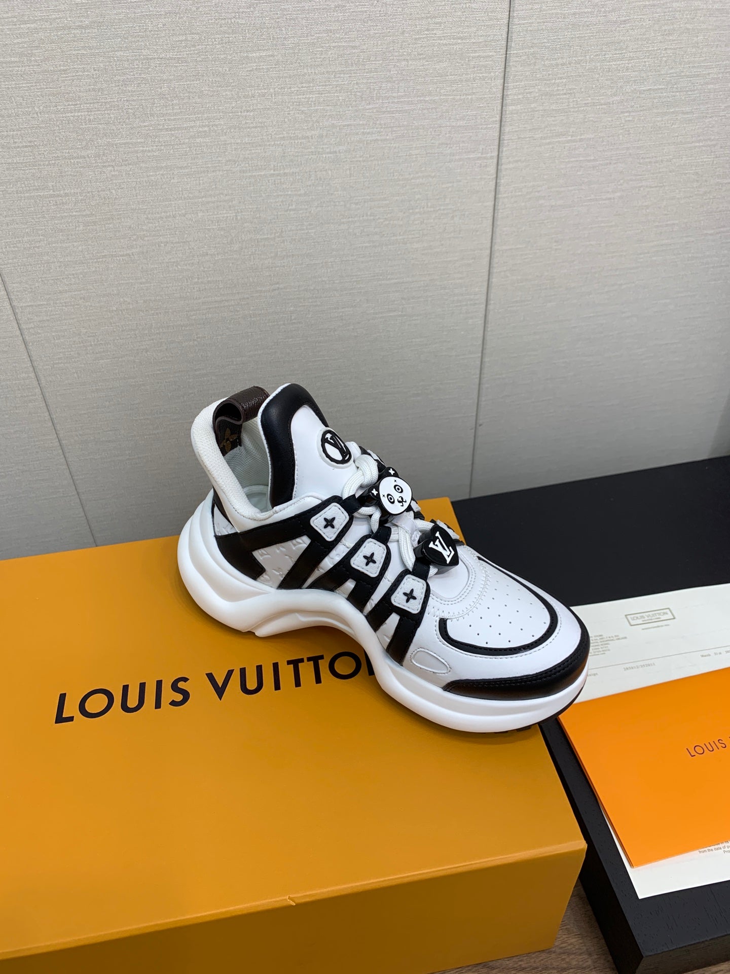 LV ARCHLIGHT SNEAKER BLACK MIX WHITE、mysite、Cacoeks