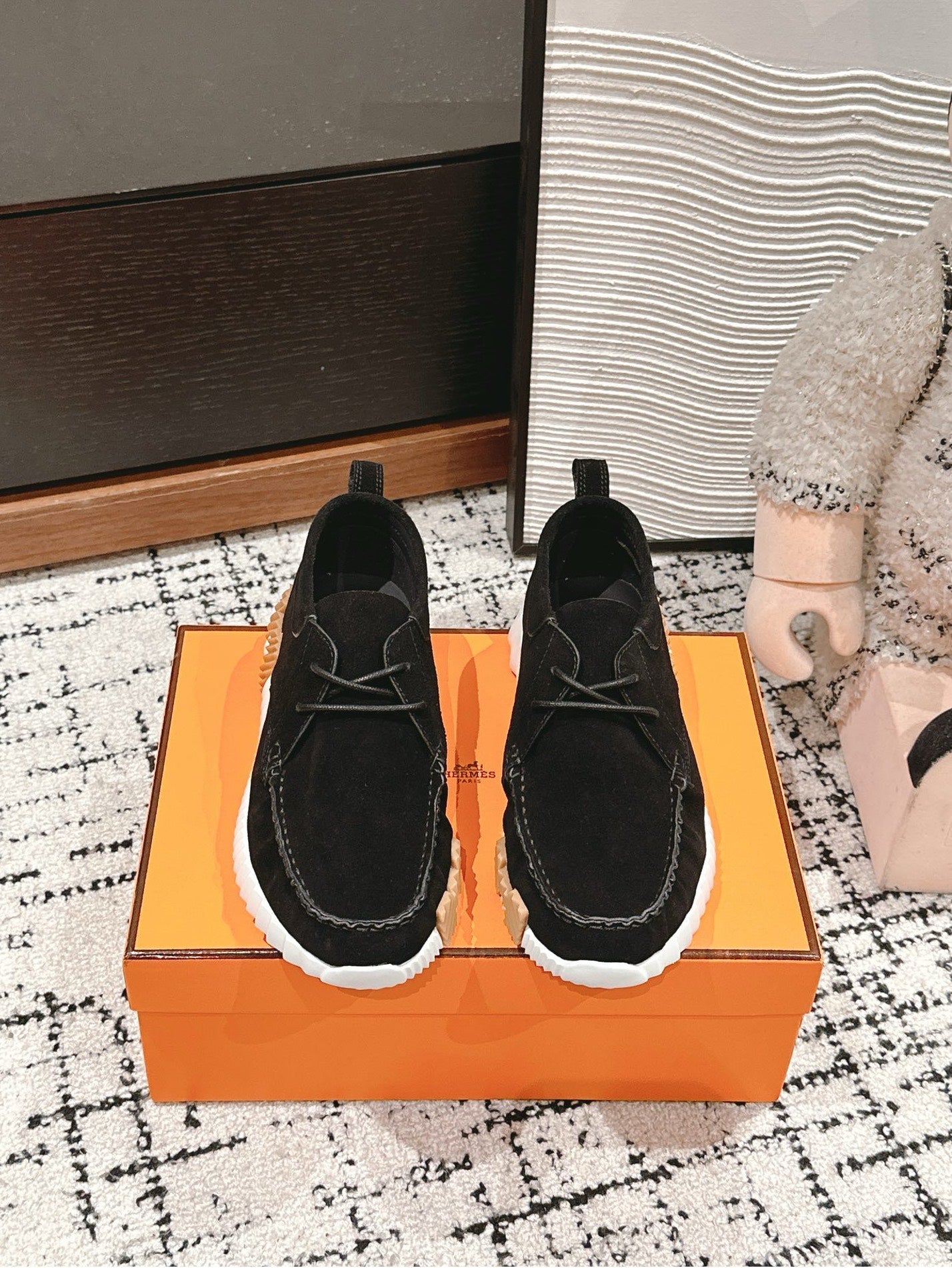 INCREASE SNEAKER IN BLACK SUEDE、mysite、Cacoeks