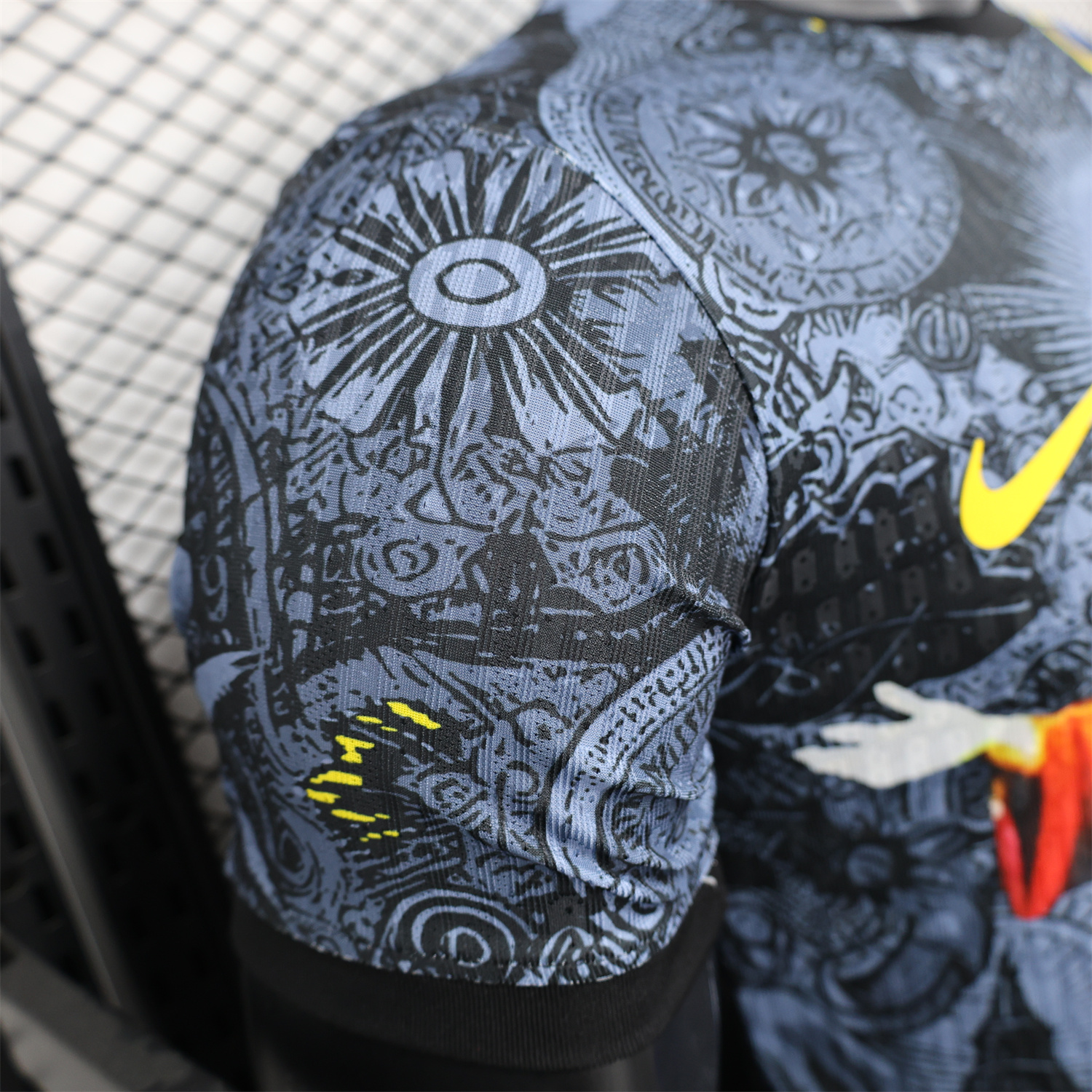 UltraTrikot-Brazil 25-26 Colorful Jesus Statue Special Black Jersey - Player Version