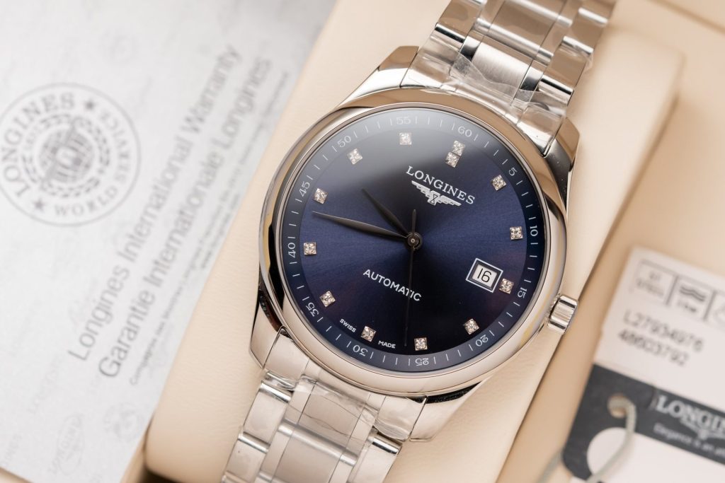 Đồng Hồ Nam Longines Lyre L4.961.4.92.6 Mặt Xanh 40mm (1)