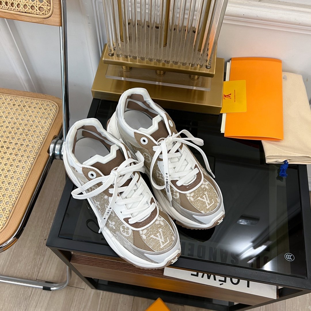 LV RUN 55 SNEAKER BROWN、mysite、Cacoeks