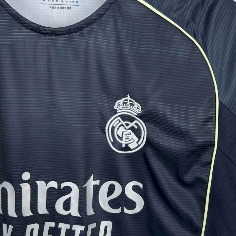 2025/2026 Long Sleeve Real Madrid Away Football Shirt1:1 Thai Quality:football jersey mysite: unitedjerseyfootball 邓江浪:football