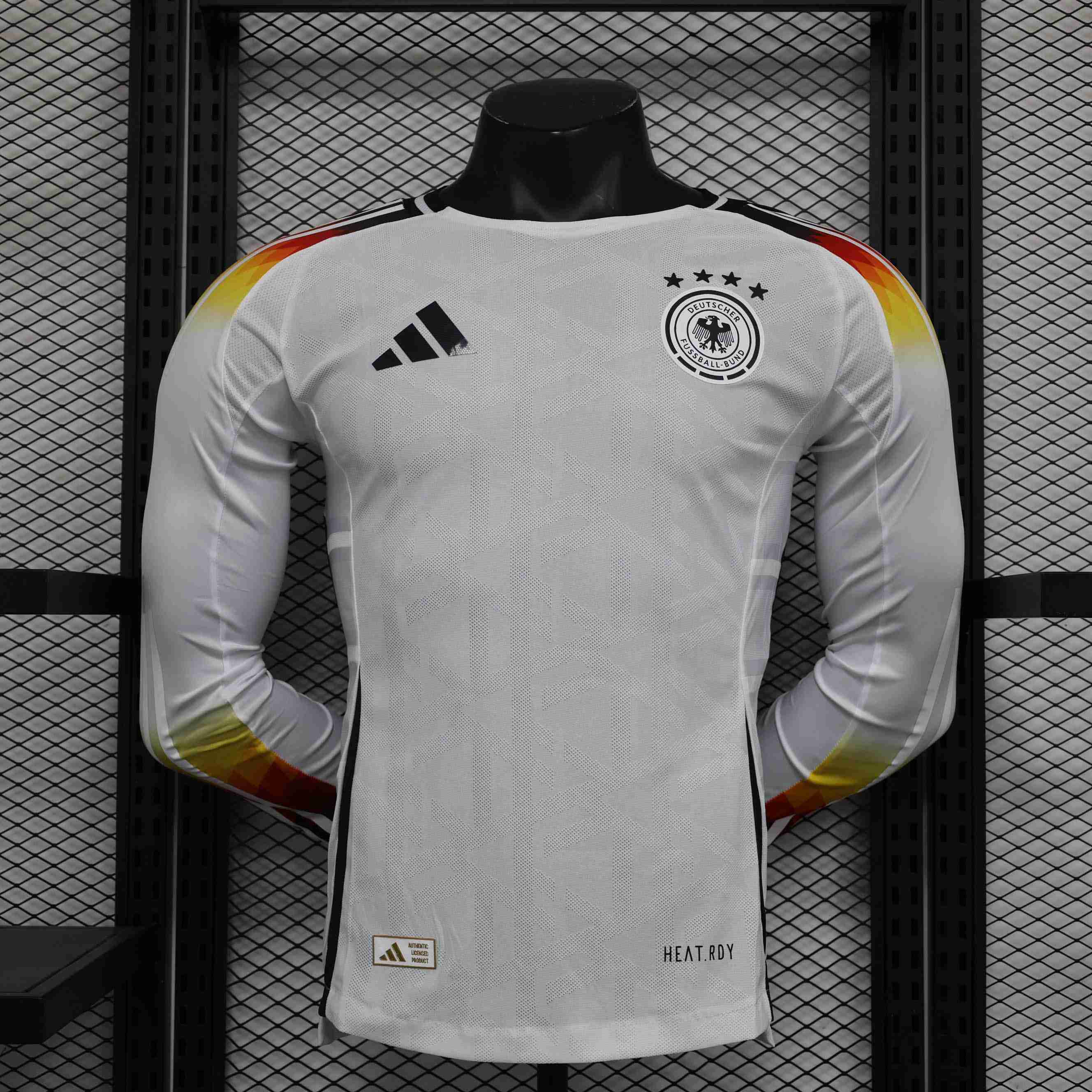 2024 Player Version Long Sleeve Germany Home Football Shirt-mysite Custom Football Kit- Nextkits