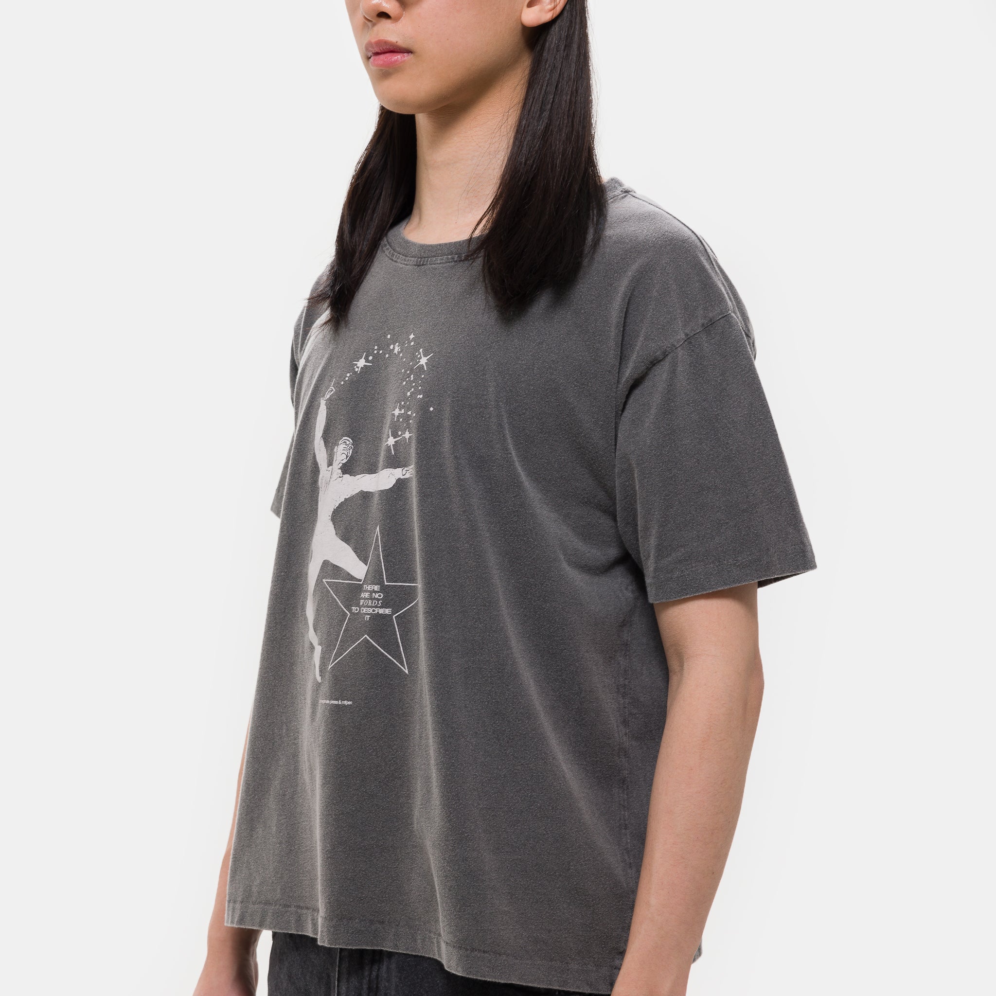 Merch T-Shirt in Washed Graphite