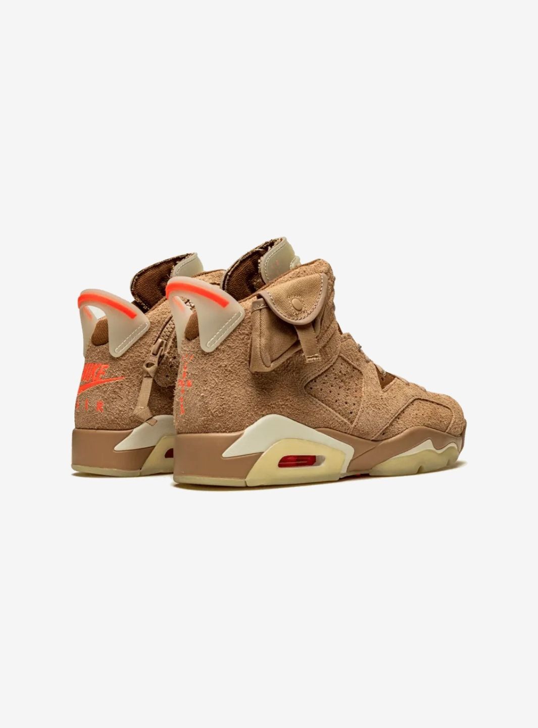 Air Jordan 6 Retro Travis Scott British Khaki、JORDAN、Cacoeks