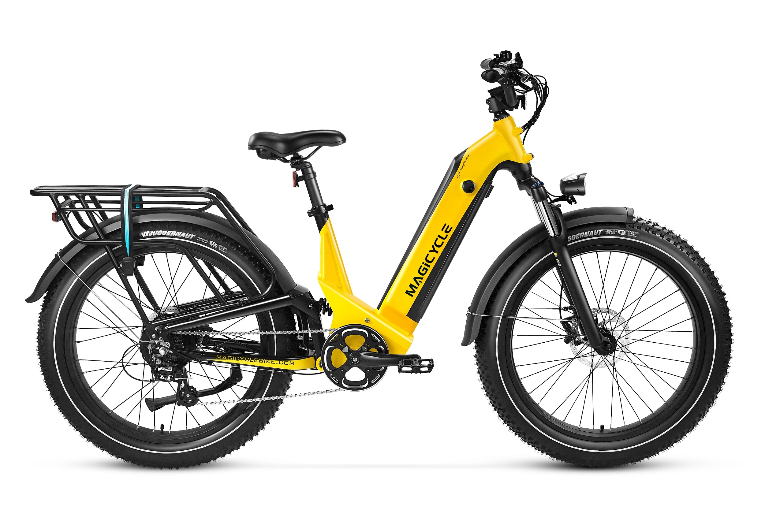 Magicycle Deer Step-Thru Full Suspension Ebike SUV、mySite、bearsvspackers