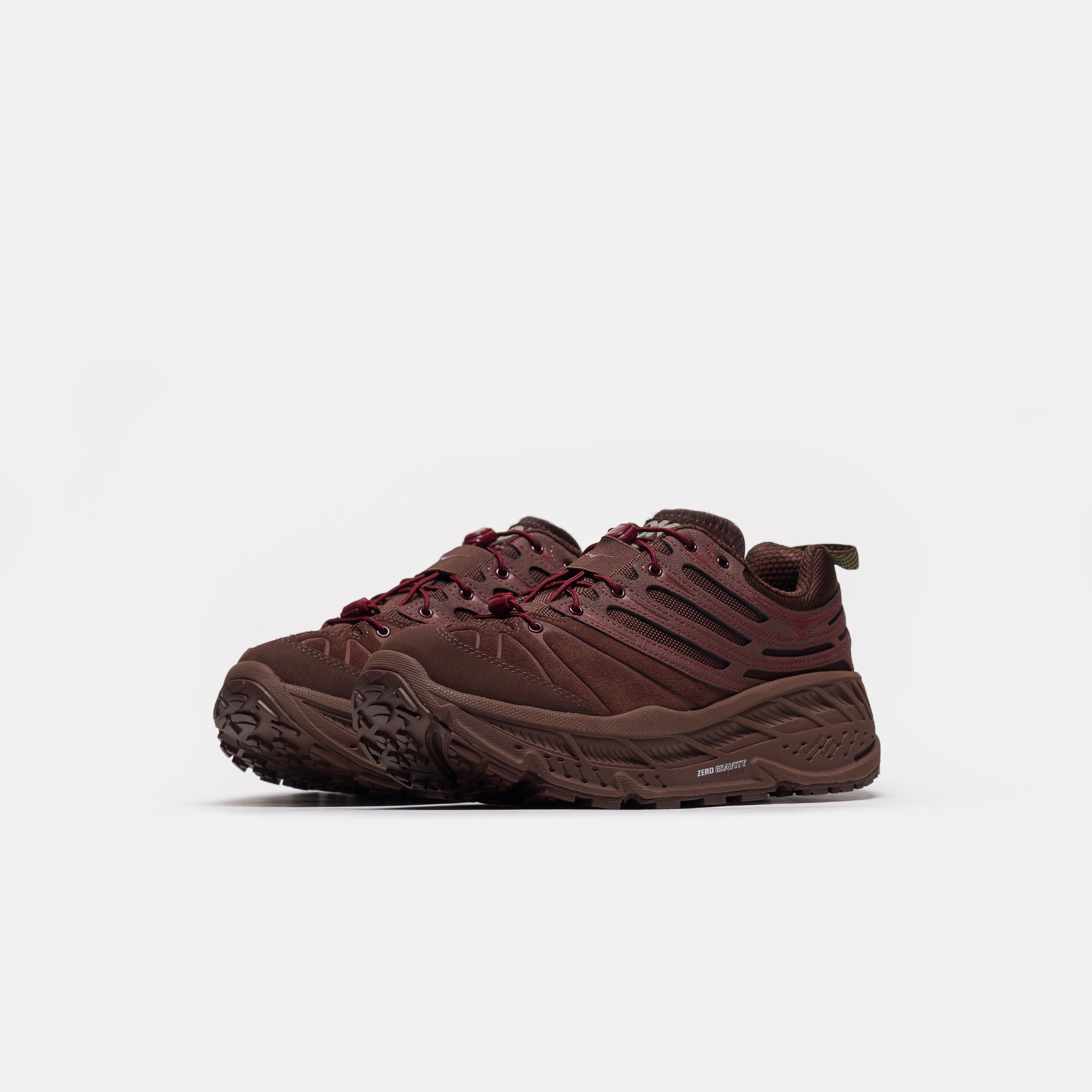 Stinson Evo OG TP Sneaker in Cold Brew/Varsity Burgundy