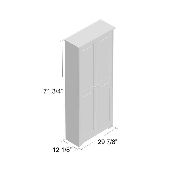 Madalyn 71.8'' Kitchen Pantry