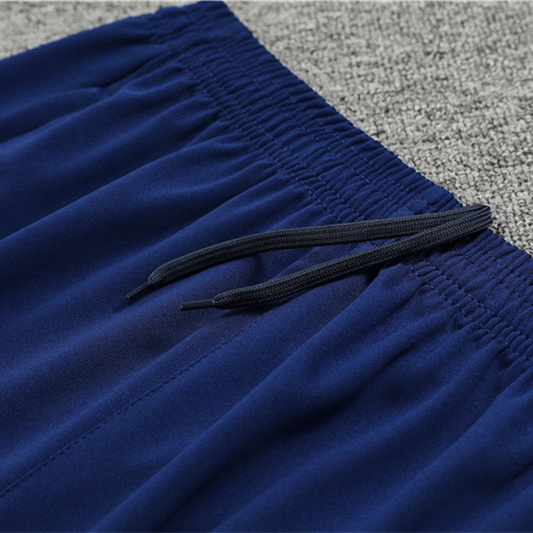 ManixJersey.com | Napoli 24-25 Pre-Match Long Sleeve Training Set - Light Blue Top and Deep Blue Pants -Customize Name, Number and Patch | Worldwide Shipping