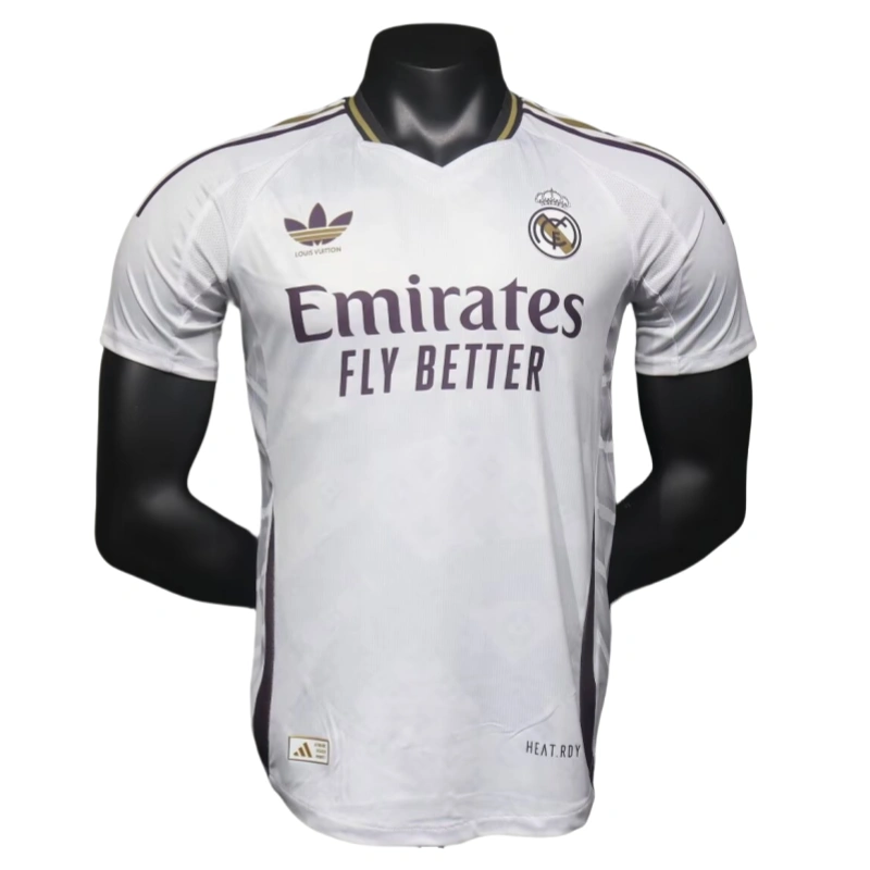 25-26 Real Madrid LV co-branded soccer jersey-Player Version: Ajax 24-25 Home Stadium Jersey - Fans Version mysite: Adidas luxuryfootballshirts.com: https://www.luxuryfootballshirts.com/