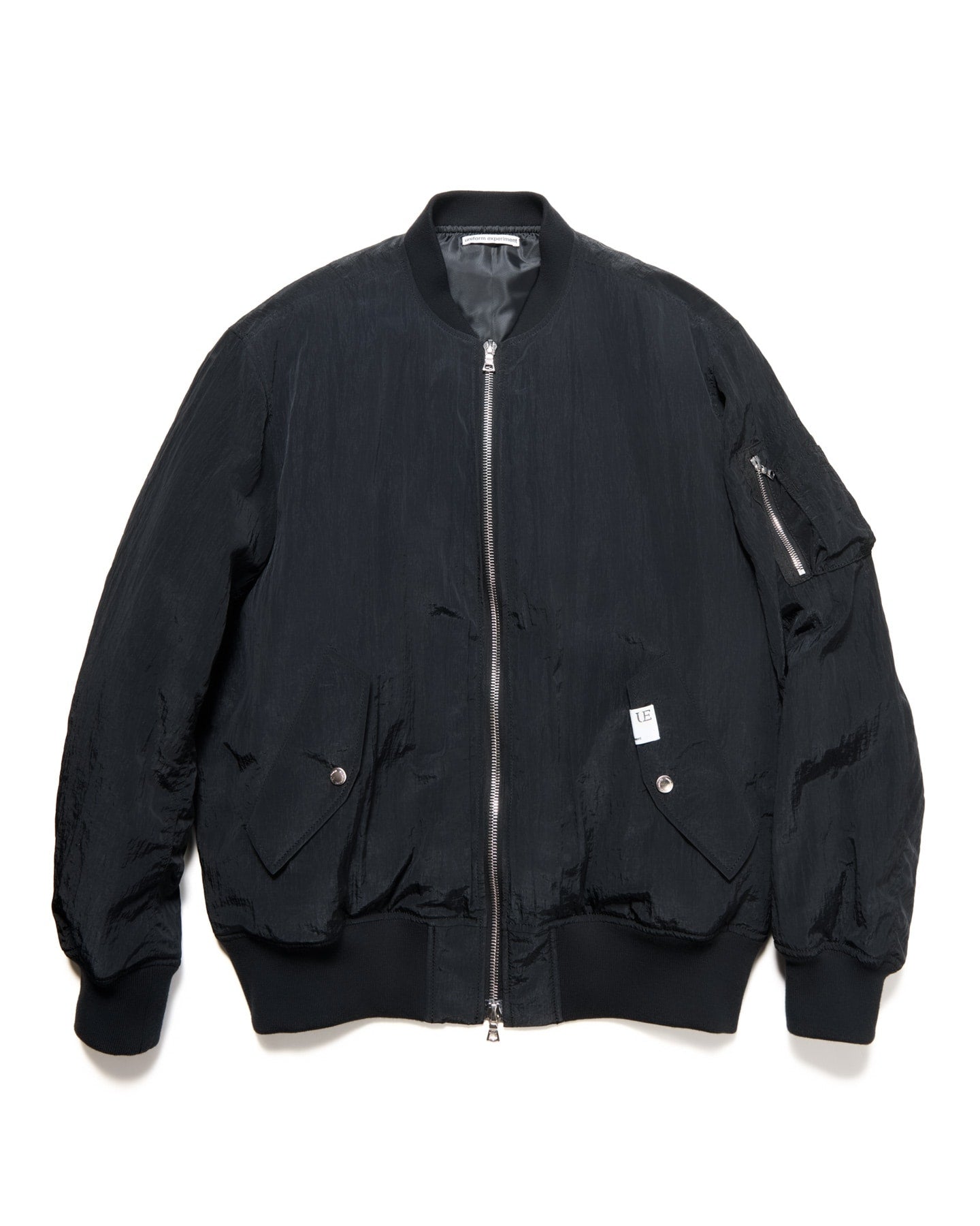 uniform experiment 25S/S CRYSTAL NYLON FLIGHT JACKET  UE-250020 