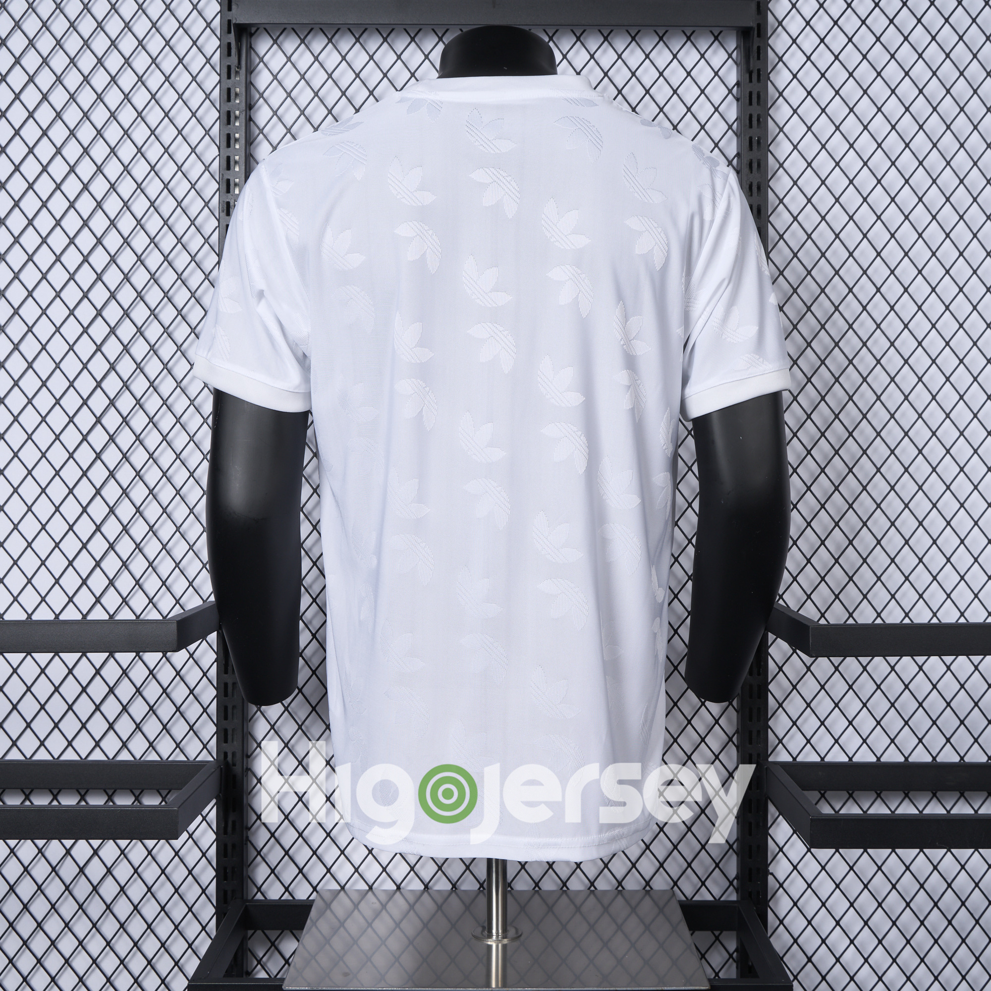 Higojerseys-Real Madrid 24-25 Trefoil White Jersey - Player Version