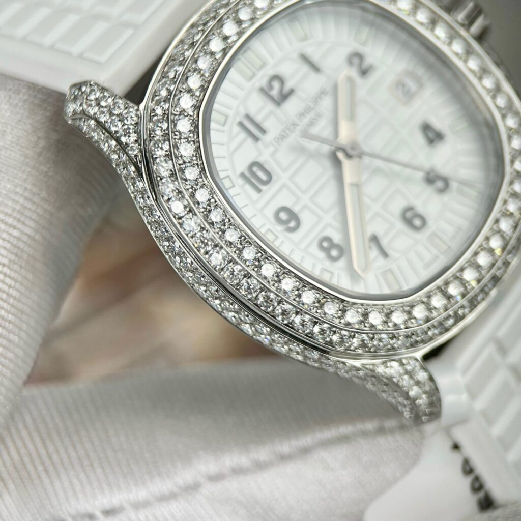 Đồng Hồ Patek Philippe Aquanaut 5069G Độ Moissanite Replica 11 PPF (2)