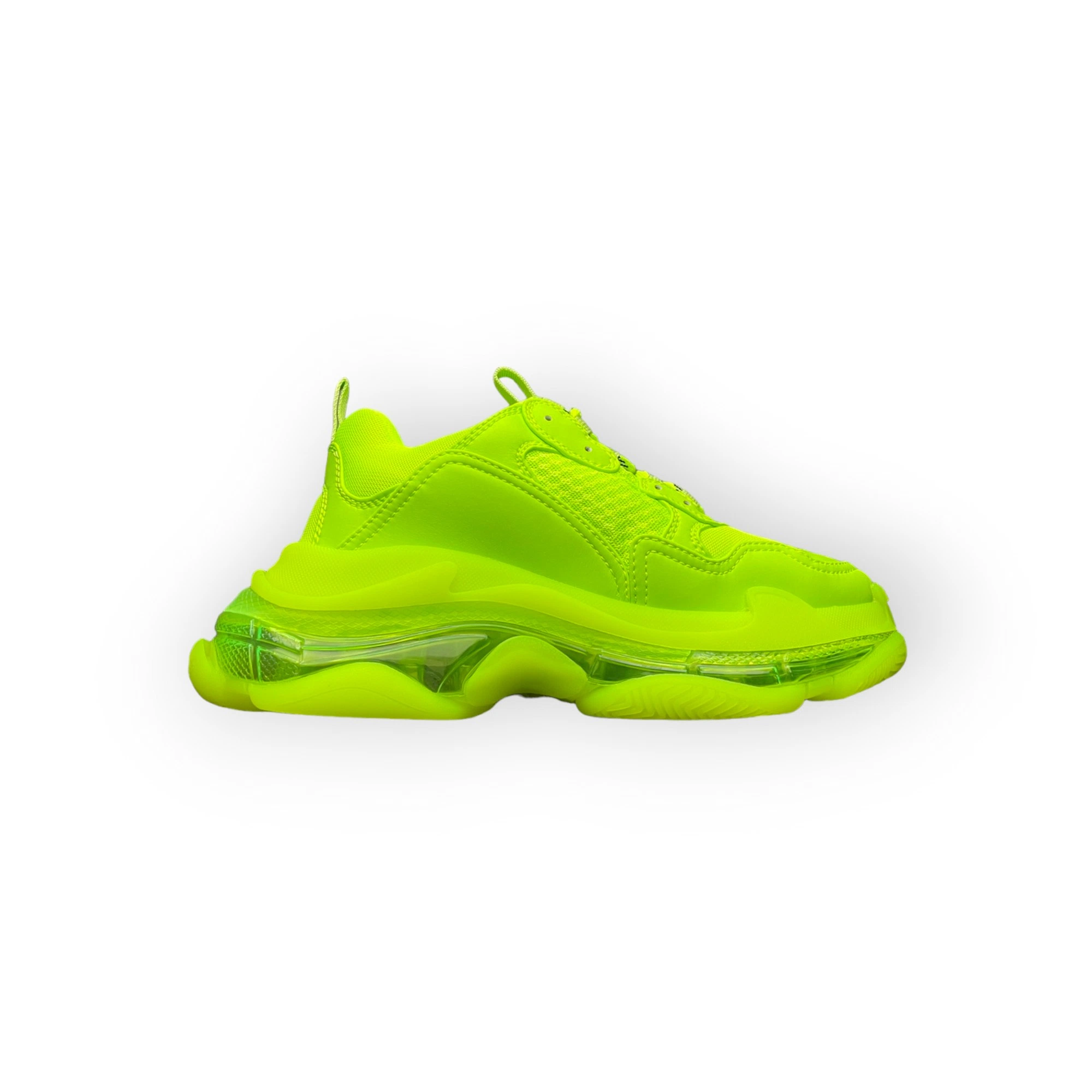 Balenciaga Triple S Sneaker in Fluo Yellow、mysite、Cacoeks