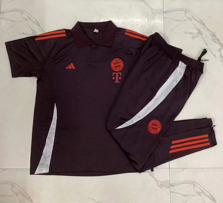 24/25 Bayern Munich Long Zipped Jacket Set-mysite Custom Football Kit- Nextkits