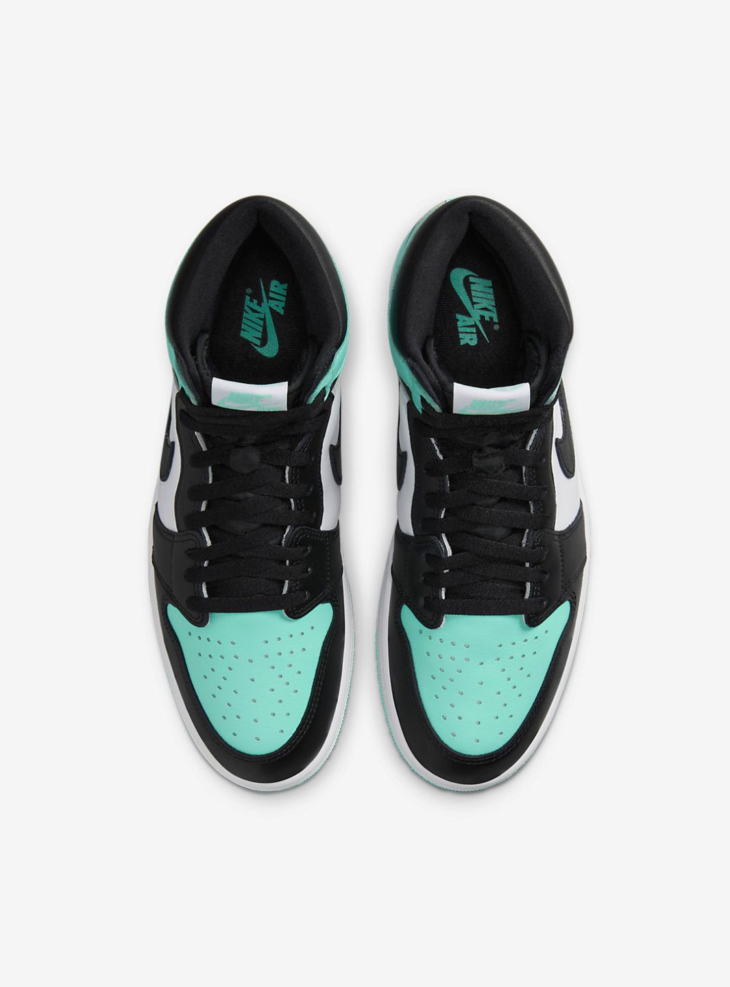 Air Jordan 1 Retro High OG Green Glow、JORDAN、Cacoeks