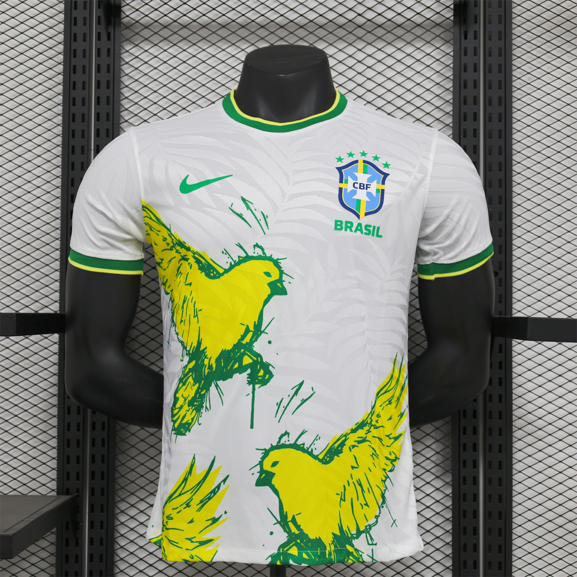 GlobeJersey-Brazil 2024 White Dove Special Edition Jersey - Player Version