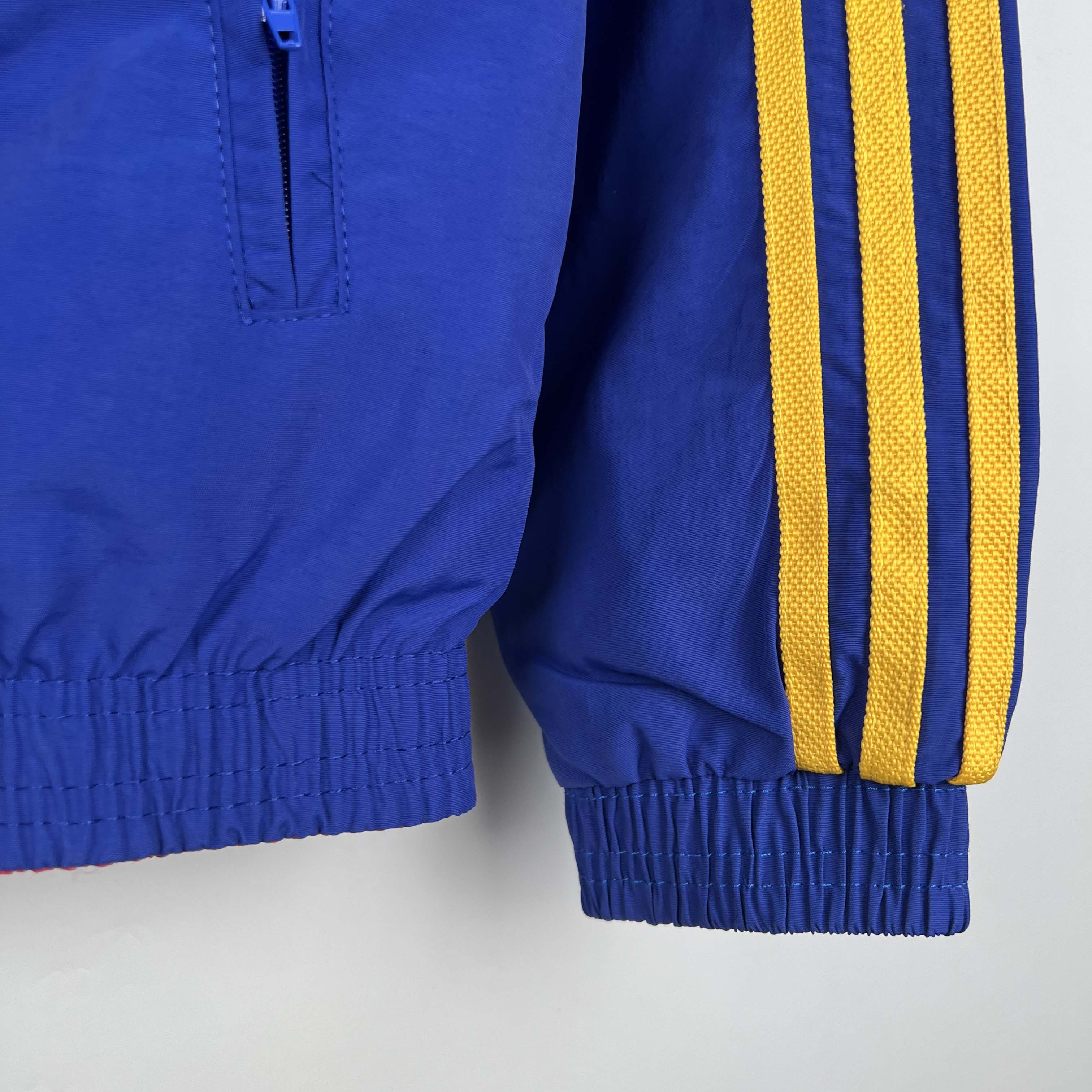 2023-2024 Juventus Reversible Windbreaker(Blue-red)Soccer Jersey 1:1 Thai Quality:football jersey mysite: unitedjerseyfootball 邓江浪:football