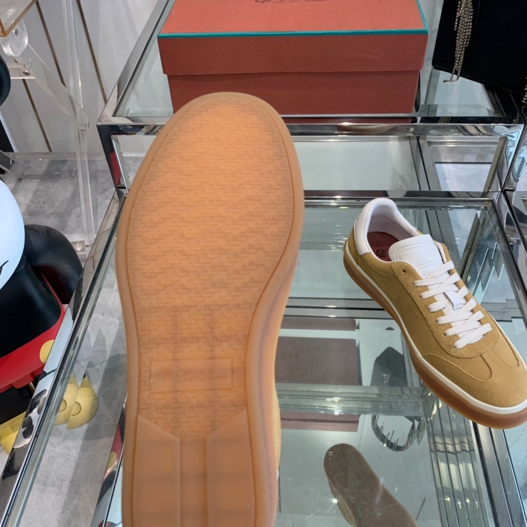 LP TENNIS WALK SNEAKERS CAMEL SUEDE、mysite、Cacoeks