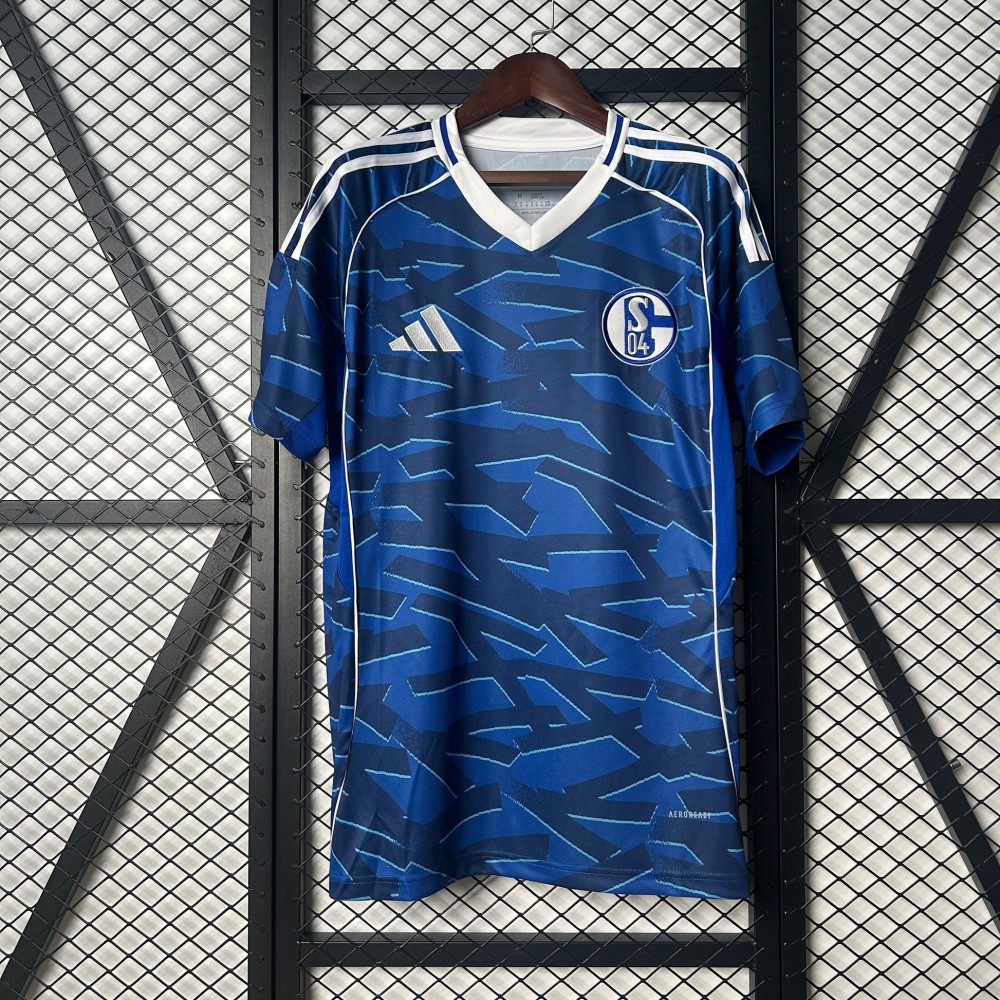 25/26 Schalke Home Football Shirt-mysite Custom Football Kit- Nextkits