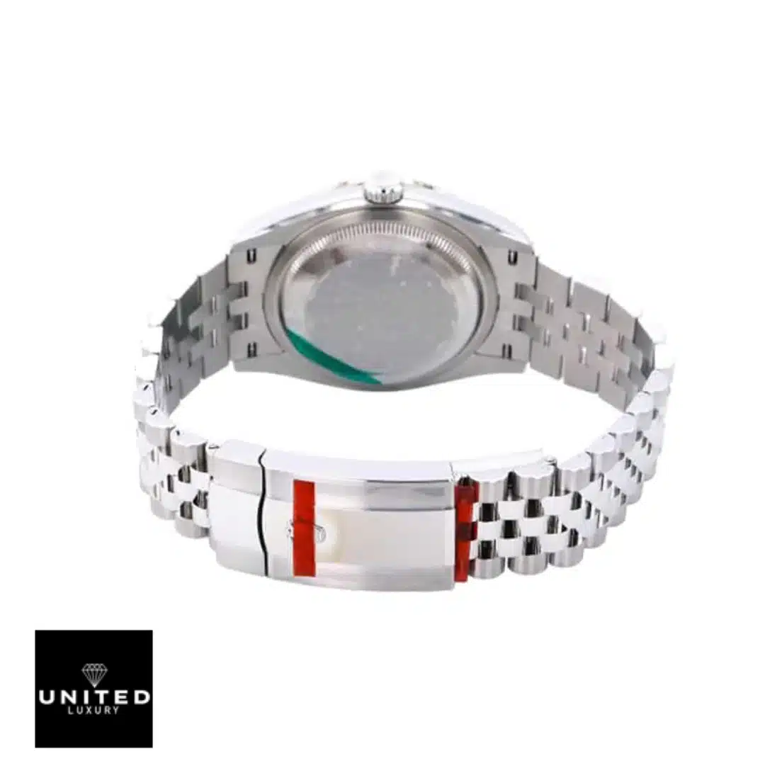 Rolex Datejust 36 126284RBR-0018 White Roman Dial Jubilee Replica 4 Rolex datejust stainless case and clasp
