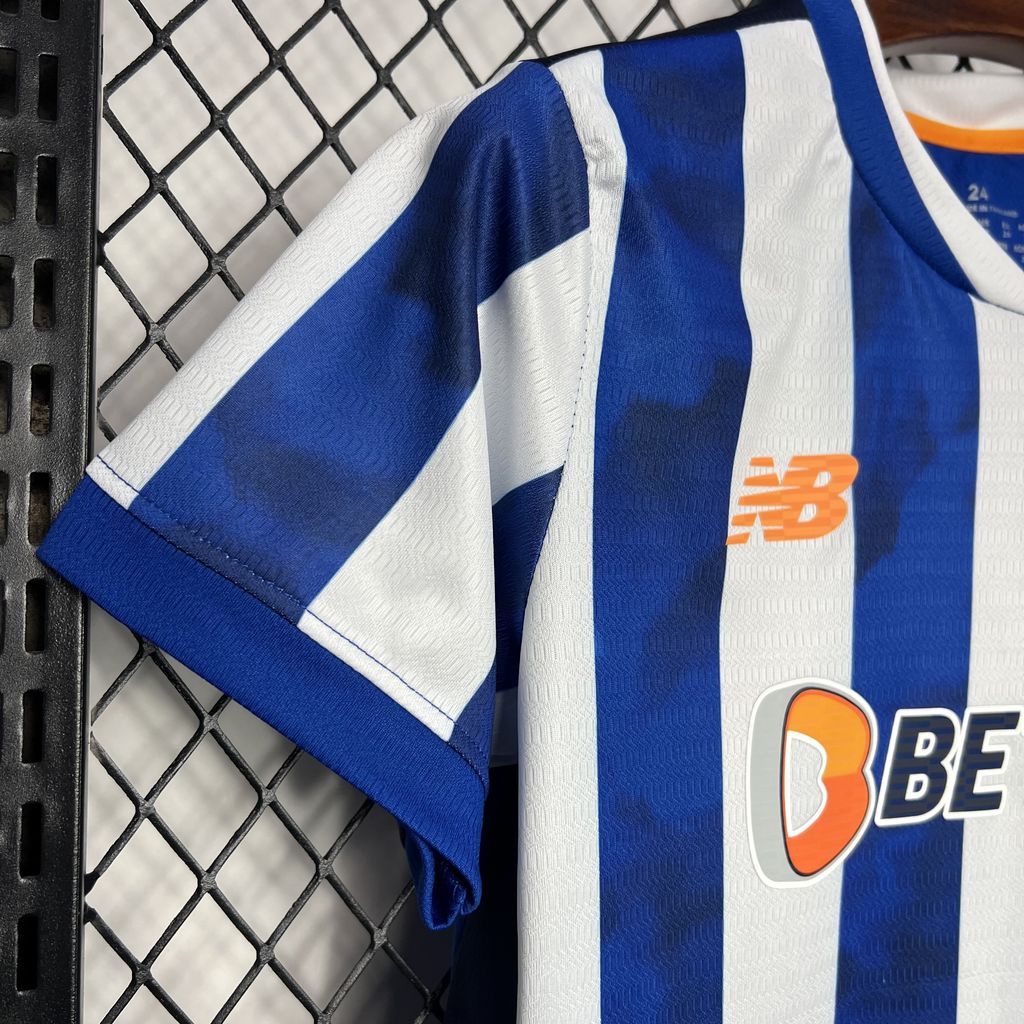 ManixJersey.com | Porto 24-25 Home Stadium Kids Kit -Customize Name, Number and Patch | Worldwide Shipping