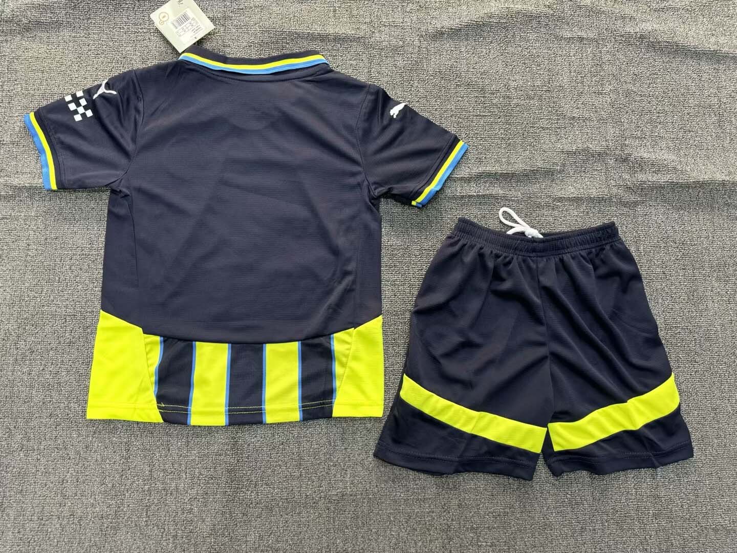 2024/2025 Manchester City Away Football Shirt 1:1 Thai Quality Kids Size:football jersey mysite: unitedjerseyfootball 邓江浪:football