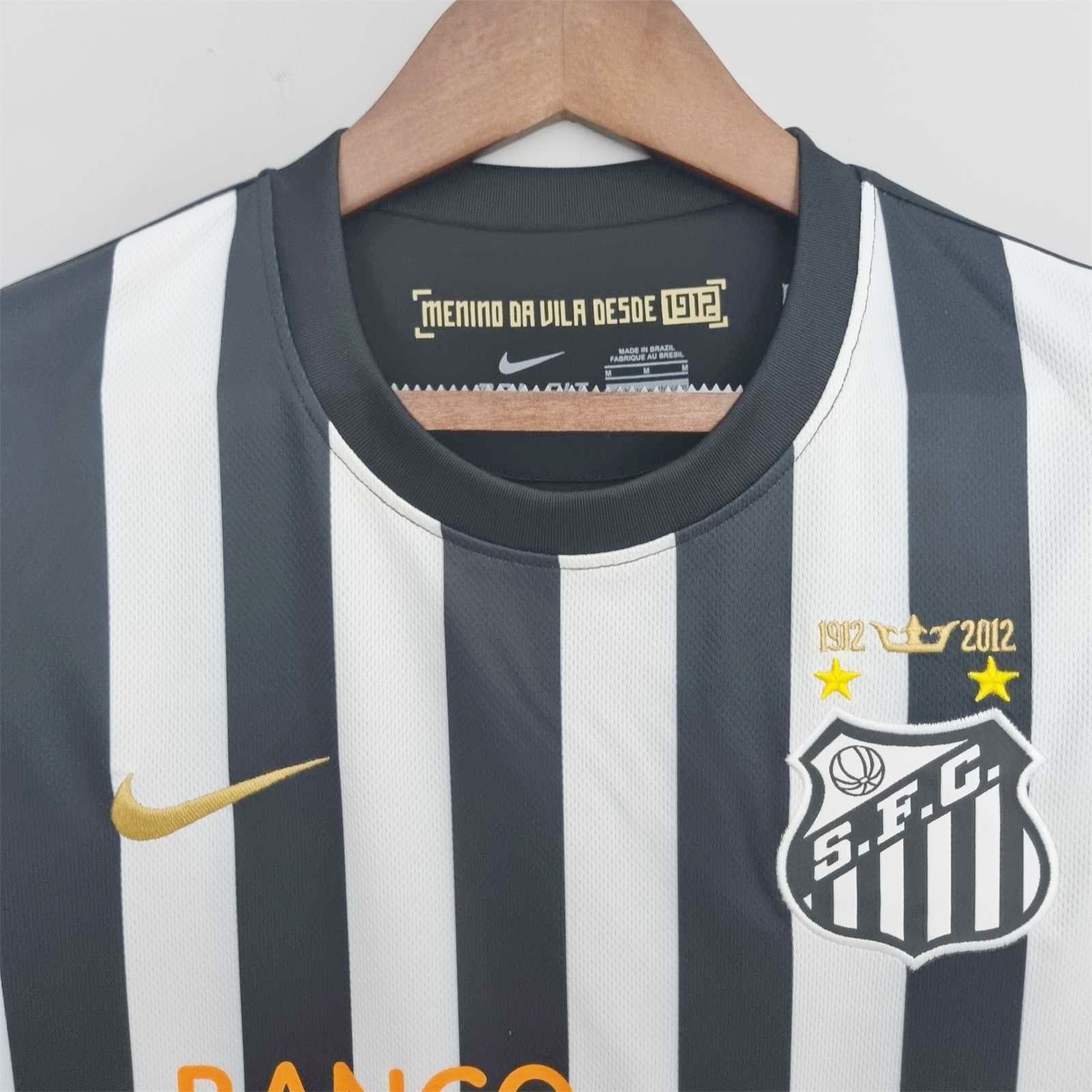 Higojerseys-Retro Santos 2012 Away Stadium Jersey