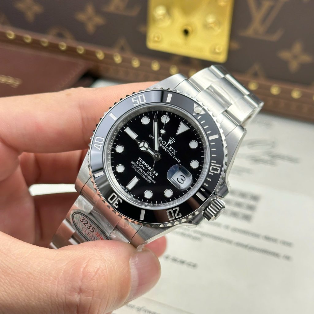Đồng Hồ Rolex Replica 11 Submariner 126610LN Mặt Số Đen Xưởng Clean 41mm (2)