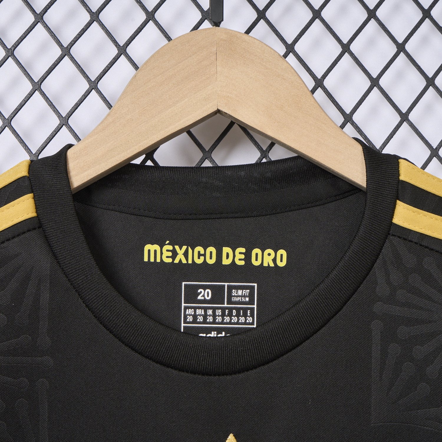 UltraTrikot-Mexico 2025 Gold Cup Black Kids Kit