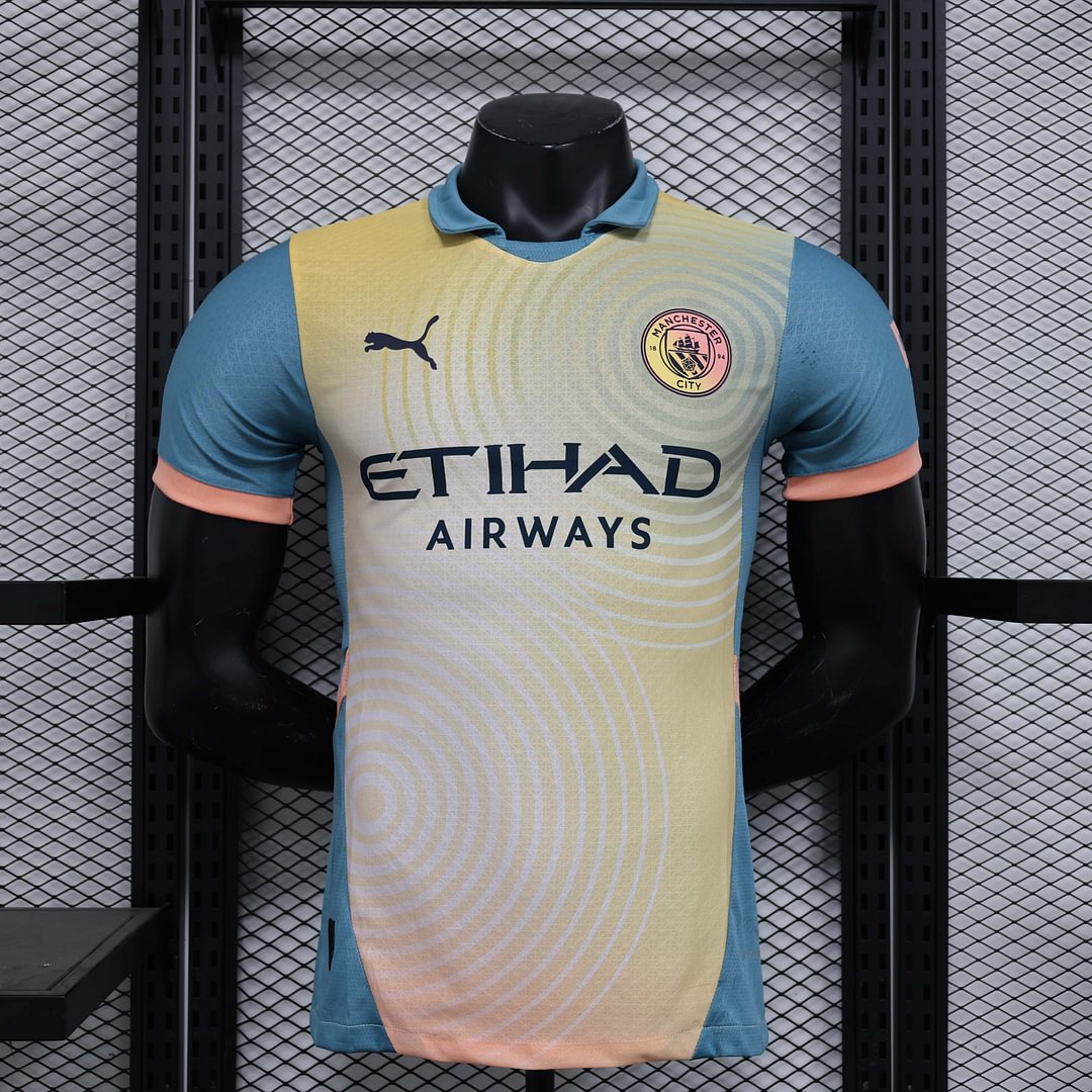 24/25 Player Version Manchester City Fourth Away Football Shirt-mysite Custom Football Kit- Nextkits