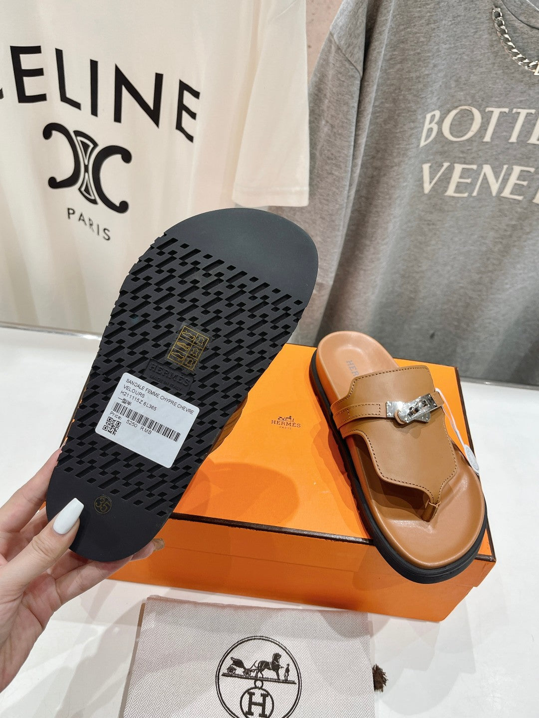EMPIRE SANDAL CARAMEL CALFSKIN、mysite、Cacoeks