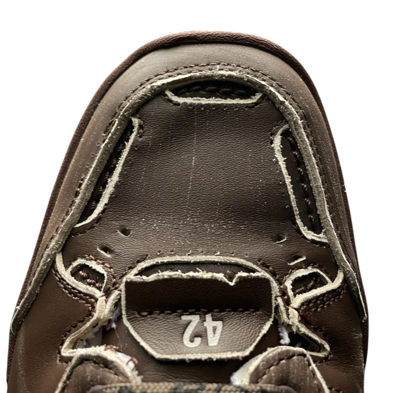 Balenciaga Hamptons Medium Worn-Out Sneaker in Brown、mysite、Cacoeks